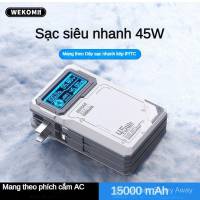Pin Dự Phòng Sạc Nhanh 45W Wekome WP-88 15.000mah (VN). G.itx2