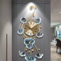 Đồng hồ treo tường Hoa Thép Nghệ Thuật 3D///1