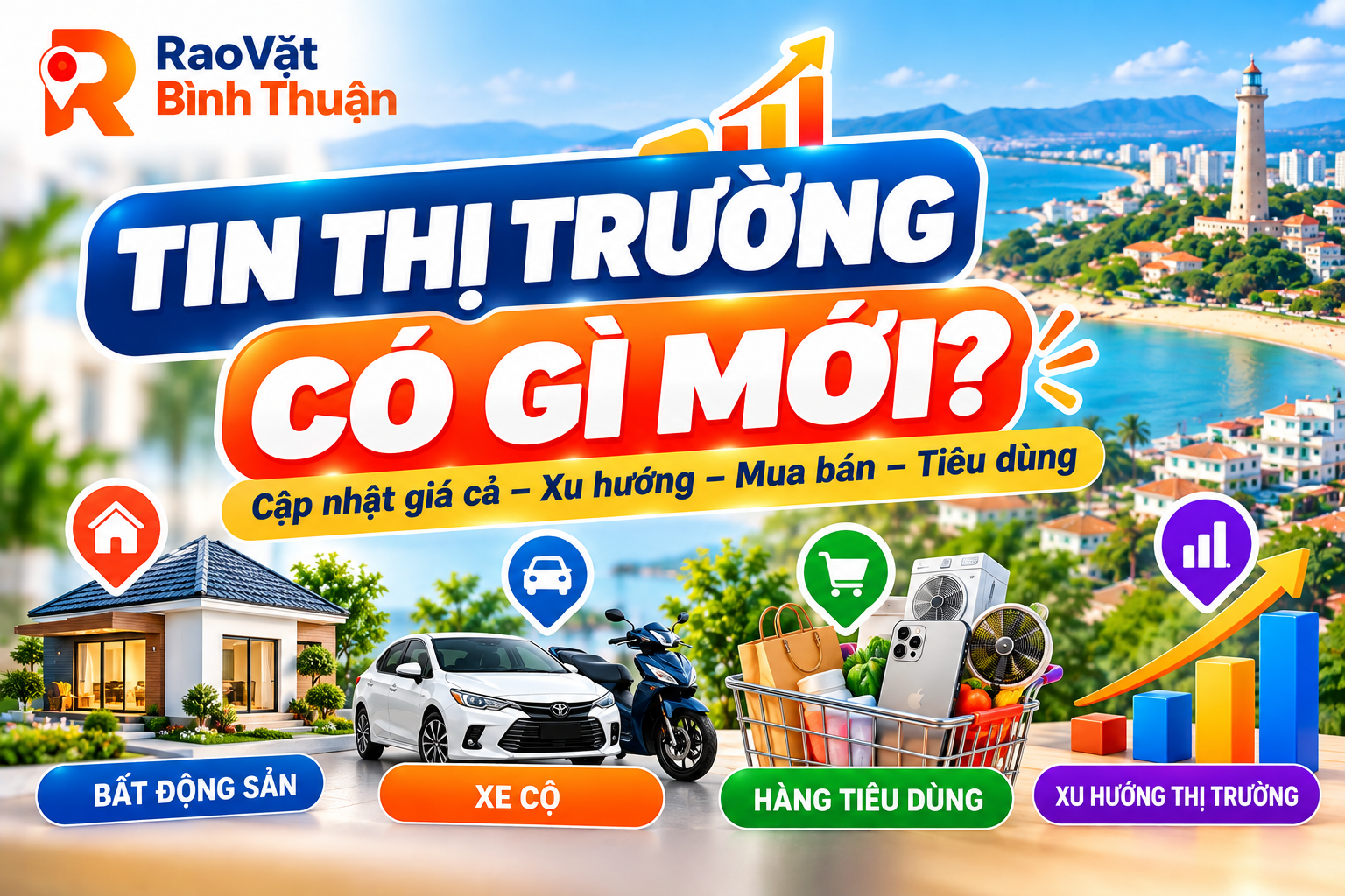 Tin Thị Trường Bình Thuận - Có Gì Mới Trong Mua Bán?